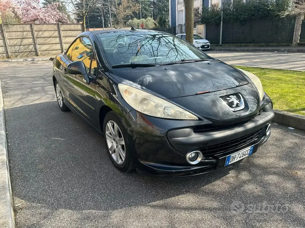 Usata Peugeot 207 120 CV (88 kW) 2009 Nero Berlina