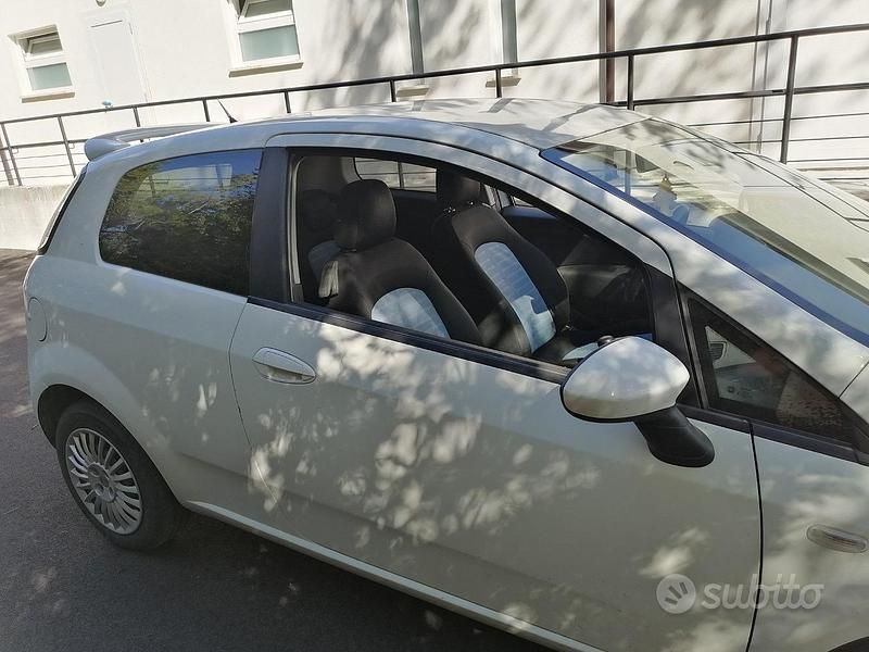 Usata Fiat Punto Evo 75 CV (55 kW) 2013 Bianco Utilitaria