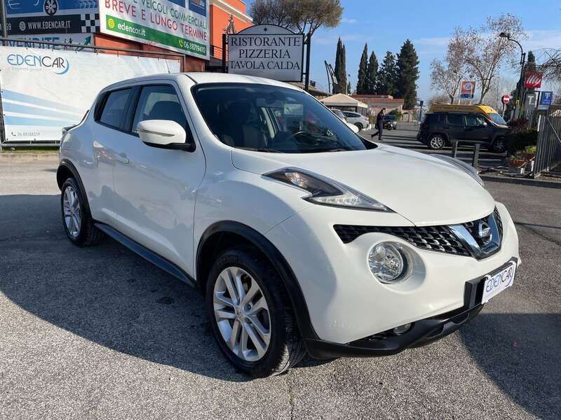 Usata Nissan Juke Acenta 110 CV (80 kW) 2015 Bianco SUV