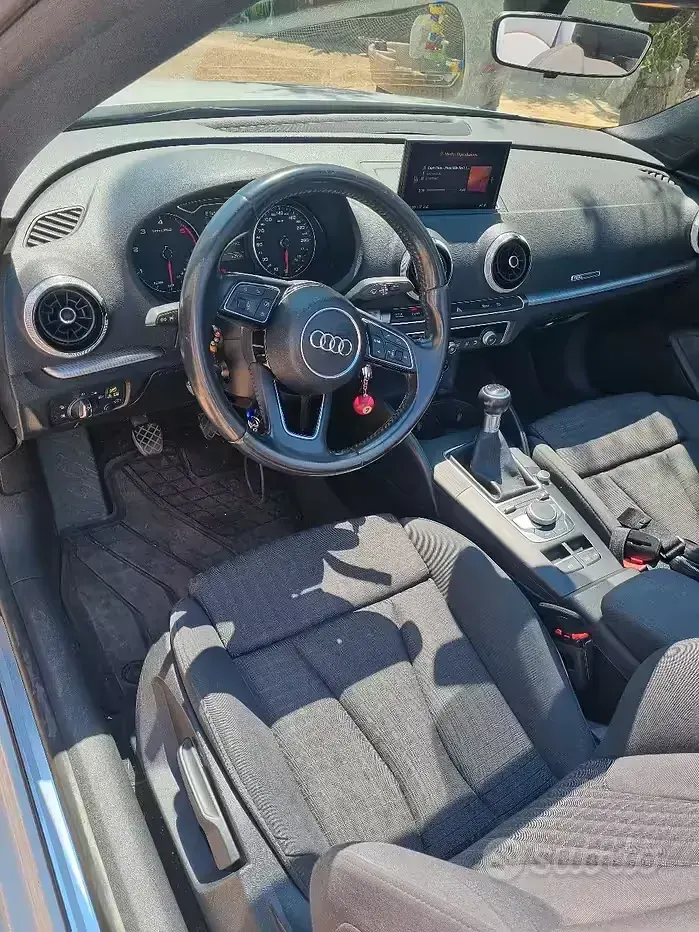 Usata Audi A3 Cabriolet 116 CV (85 kW) 2018 Bianco Cabrio