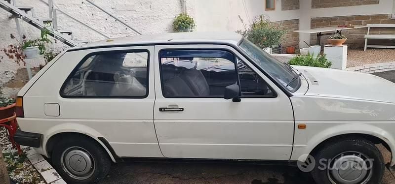 Usata VW Golf II 1988 Bianco Utilitaria