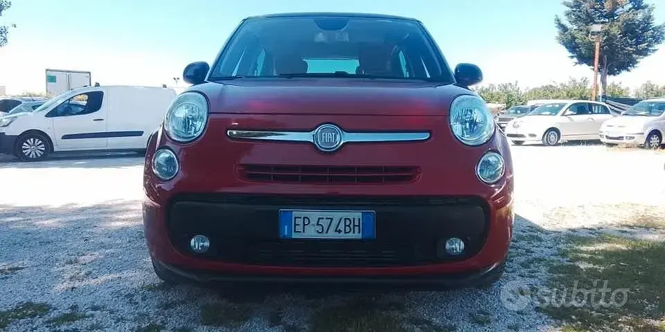 Usata Fiat 500L Pop 85 CV (62 kW) 2012 Rosso Monovolume