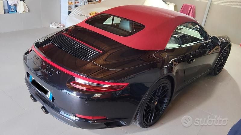 Usata Porsche 911 Carrera Cabriolet 450 CV (330 kW) 2018 Nero Cabrio