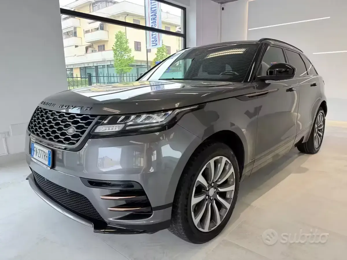 Usata Land Rover Range Rover Velar HSE Dynamic 241 CV (177 kW) 2018 Grigio SUV