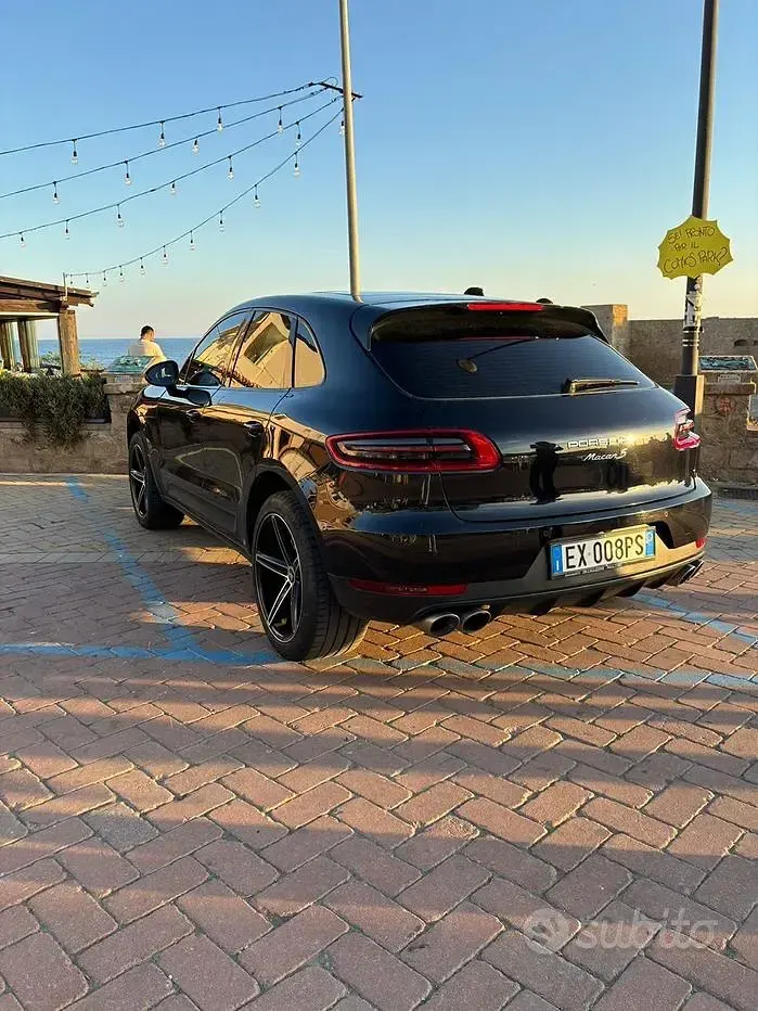 Usata Porsche Macan S 250 CV (183 kW) 2015 Nero SUV