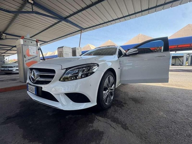 Bianco Usata 2020 Mercedes C300e Premium Station wagon | 23.900 € (Super prezzo) - Immagine 1/4