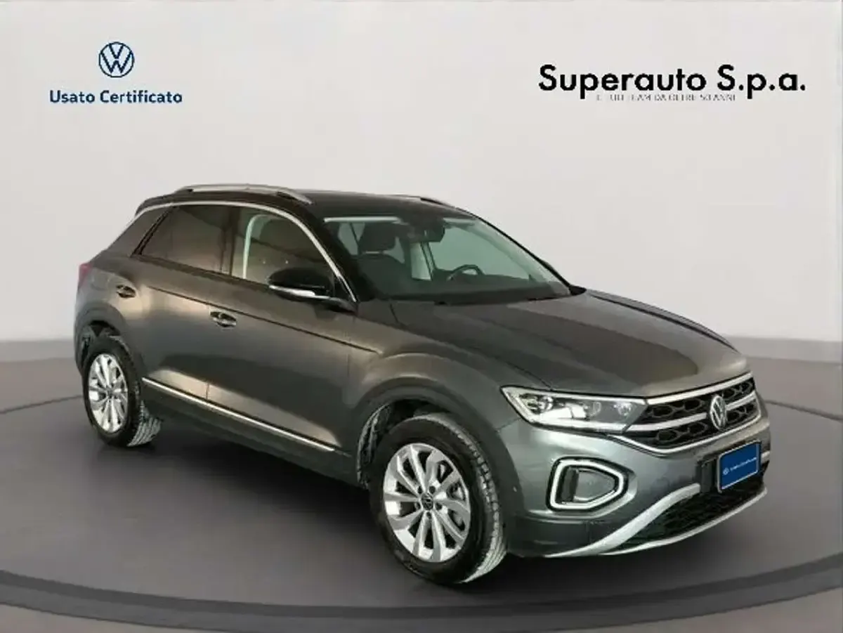 Usata VW T-Roc Style 116 CV (85 kW) 2025 Grigio SUV