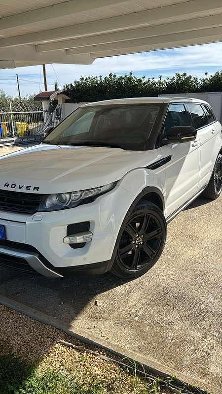 Usata Land Rover Range Rover evoque Dynamic 190 CV (139 kW) 2012 Bianco SUV
