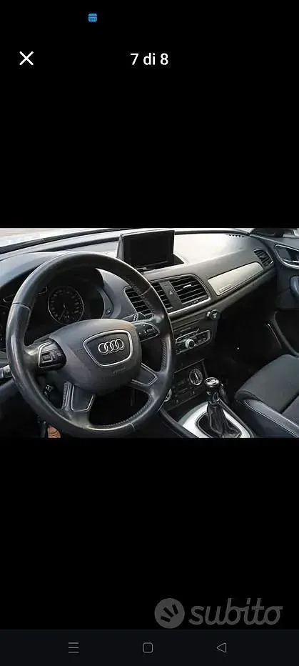 Usata Audi Q3 S-Line 150 CV (110 kW) 2014 Grigio SUV