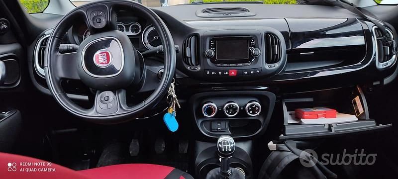 Usata Fiat 500L 85 CV (62 kW) 2014 Nero Monovolume