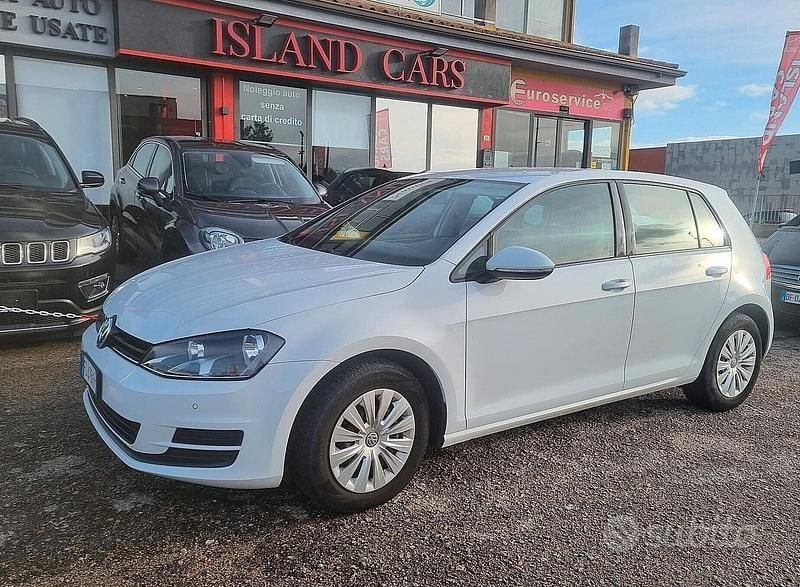 Usata VW Golf VII 85 CV (62 kW) 2016 Bianco Berlina