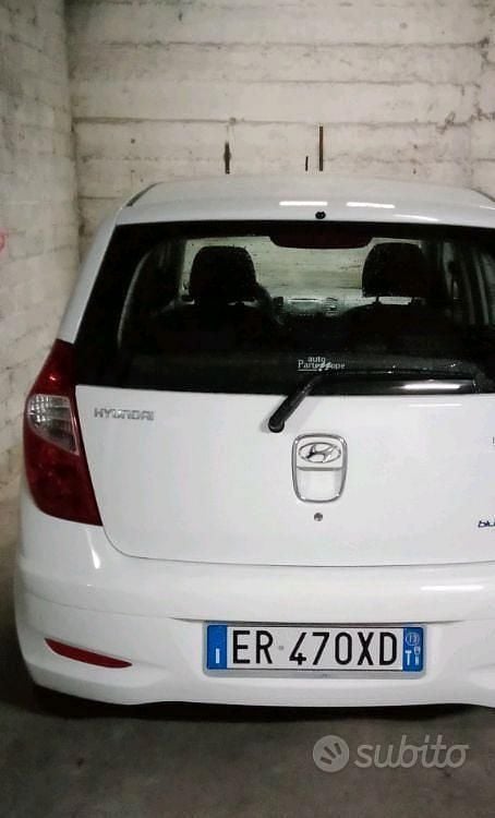 Usata Hyundai i10 69 CV (50 kW) 2013 Bianco Utilitaria