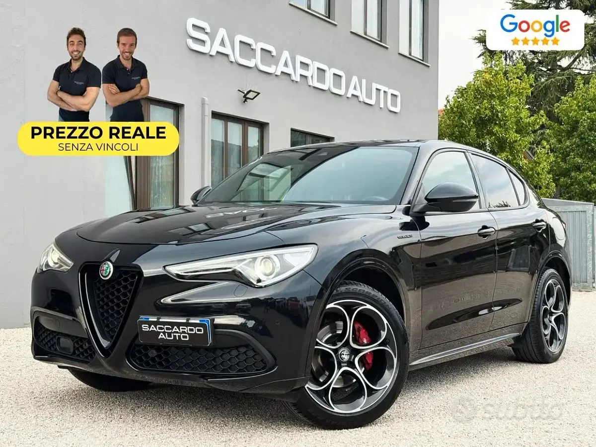 Usata Alfa Romeo Stelvio Veloce 210 CV (154 kW) 2020 Nero SUV