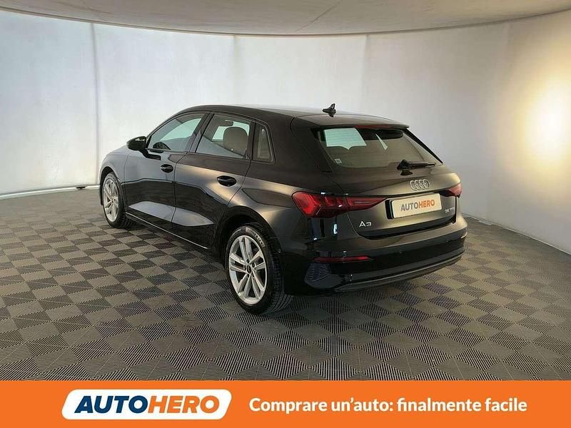Usata Audi A3 150 CV (110 kW) 2022 Nero Berlina