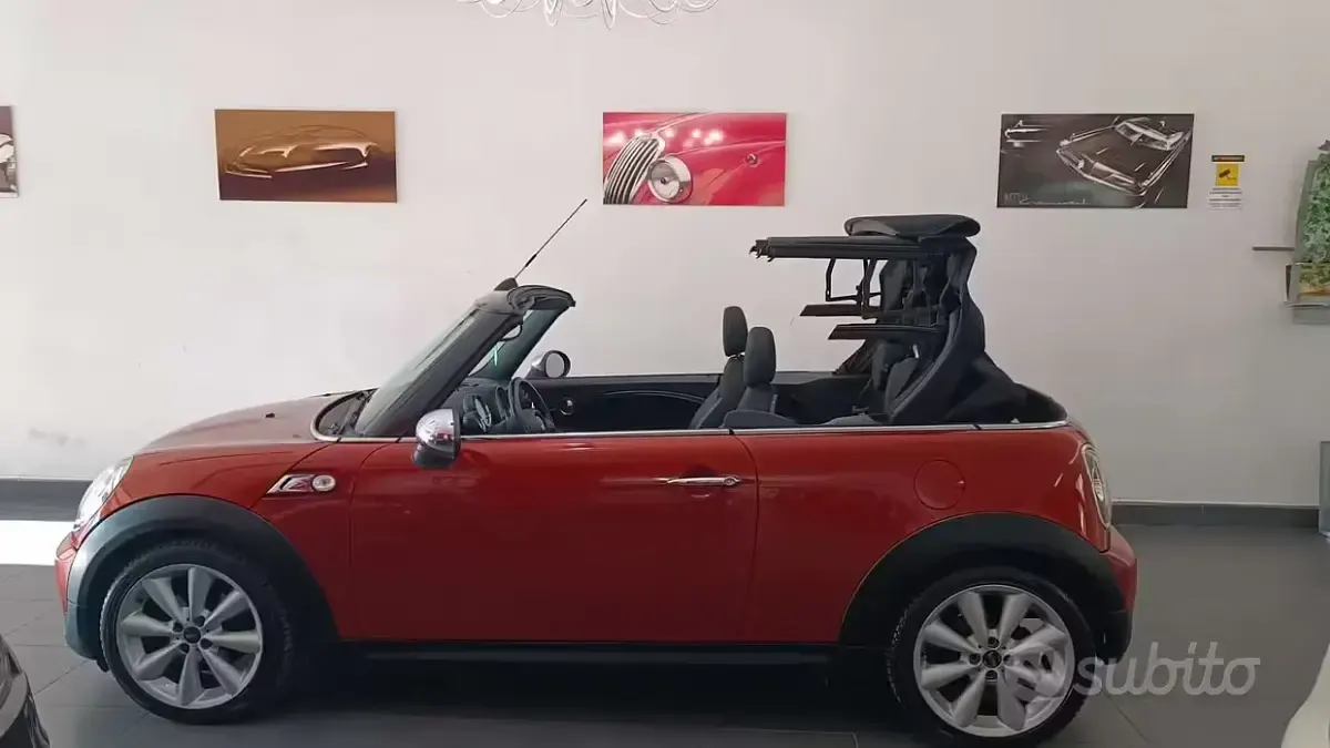 Usata Mini Cooper SD Cabriolet 143 CV (105 kW) 2012 Arancione Cabrio