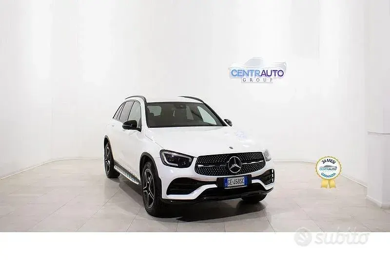 Begagnad Mercedes GLC220 Premium Plus 194 HK (142 kW) 2021 Vit SUV