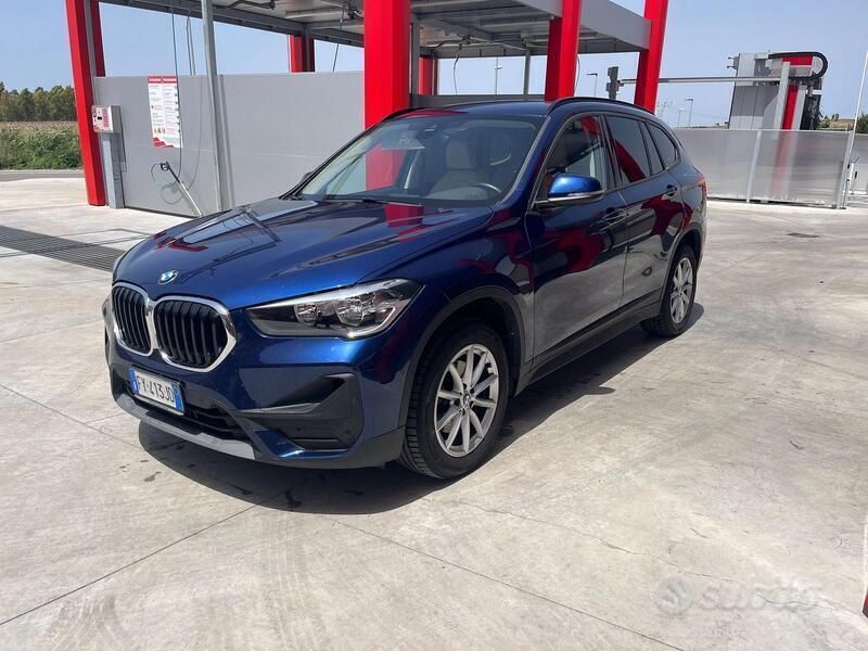 Usata BMW X1 Efficient Dynamics 150 CV (110 kW) 2019 Blu SUV