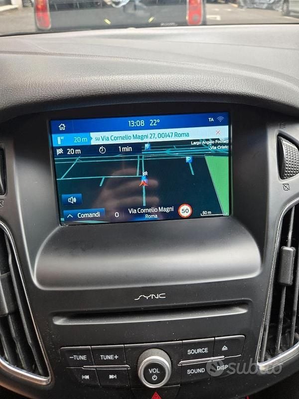 Begagnad Ford Focus Titanium 120 HK (88 kW) 2018 Grå Kombi