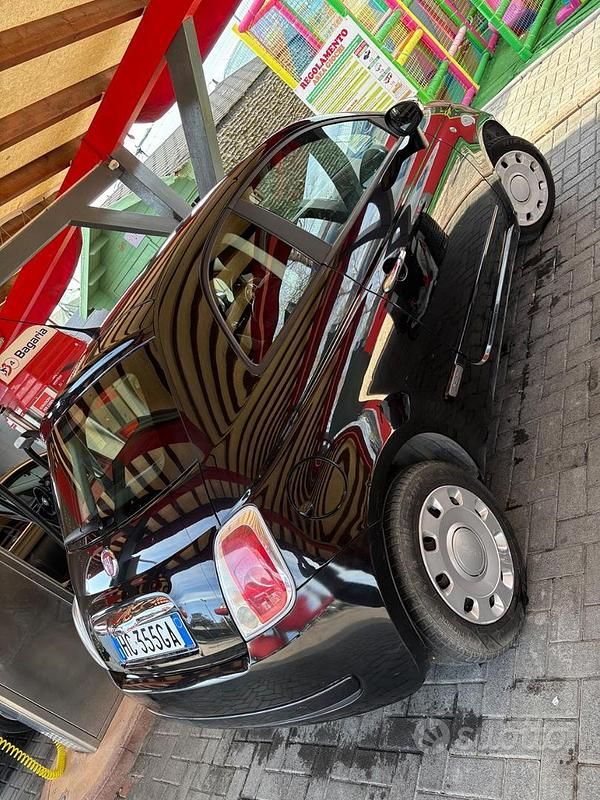 Usata Fiat 500 2008 Nero Coupé