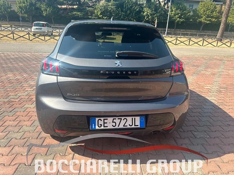 Usata Peugeot 208 Allure 101 CV (74 kW) 2021 Grigio Utilitaria
