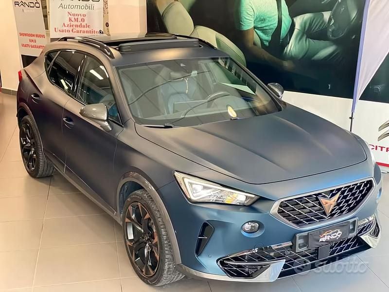 Usata Cupra Formentor VZ 310 CV (228 kW) 2020 Blu SUV