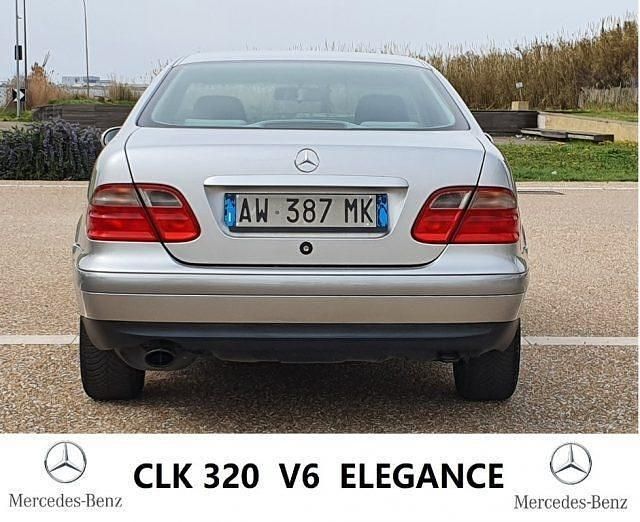 Usata Mercedes CLK320 Elegance 218 CV (160 kW) 1998 Argento metallizzato Coupé
