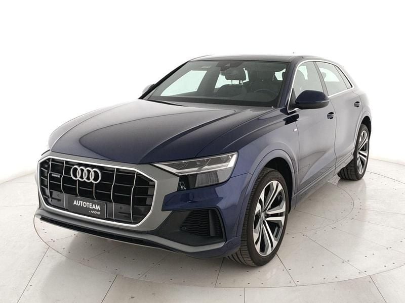 Usata Audi Q8 Sport 231 CV (169 kW) 2020 Blu SUV