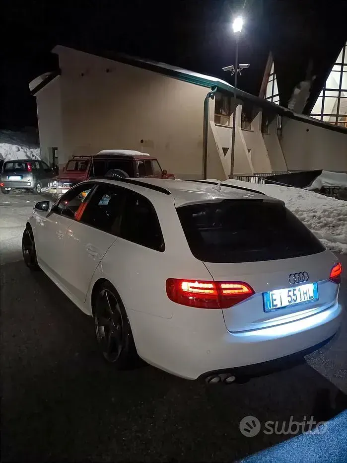 Usata Audi A4 S-Line 143 CV (105 kW) 2011 Bianco Berlina
