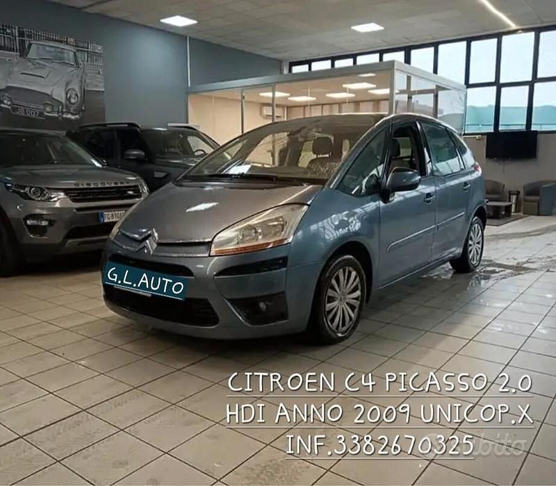 Usata Citroën C4 Picasso 136 CV (100 kW) 2009 Blu Monovolume