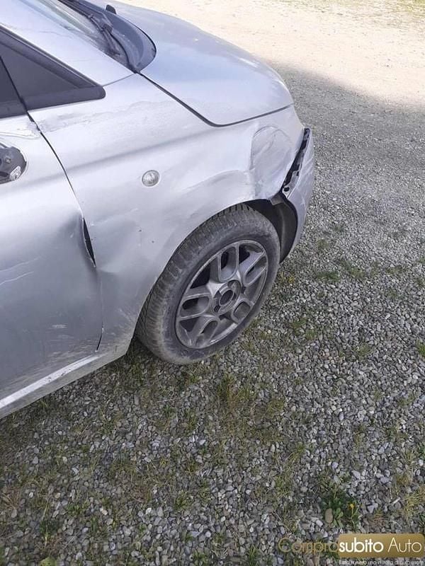 Usata Fiat 500 Lounge 69 CV (50 kW) 2008 Grigio Utilitaria