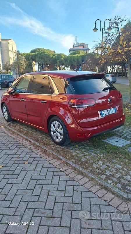 Usata Citroën C4 Picasso Shine 2017 Rosso Monovolume