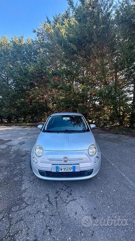 Usata Fiat 500 75 CV (55 kW) 2009 Grigio Utilitaria