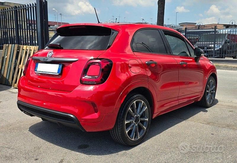Usata Fiat 500X Sport 131 CV (96 kW) 2022 Rosso SUV