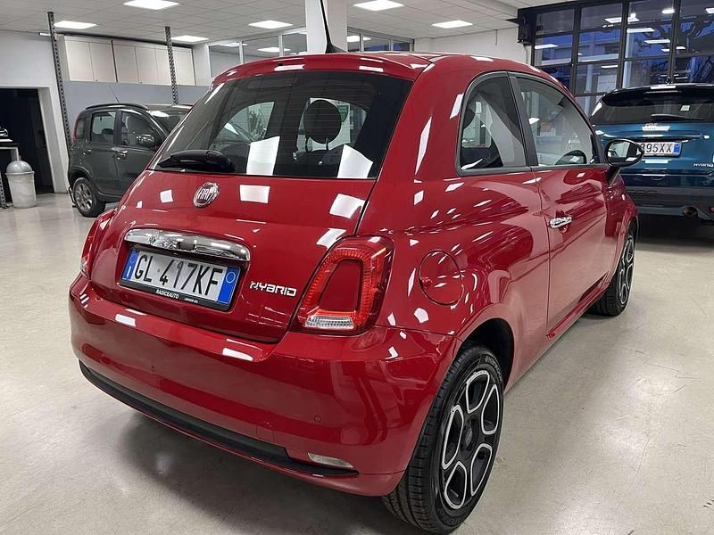 Usata Fiat 500 Club 69 CV (50 kW) 2022 Rosso Utilitaria