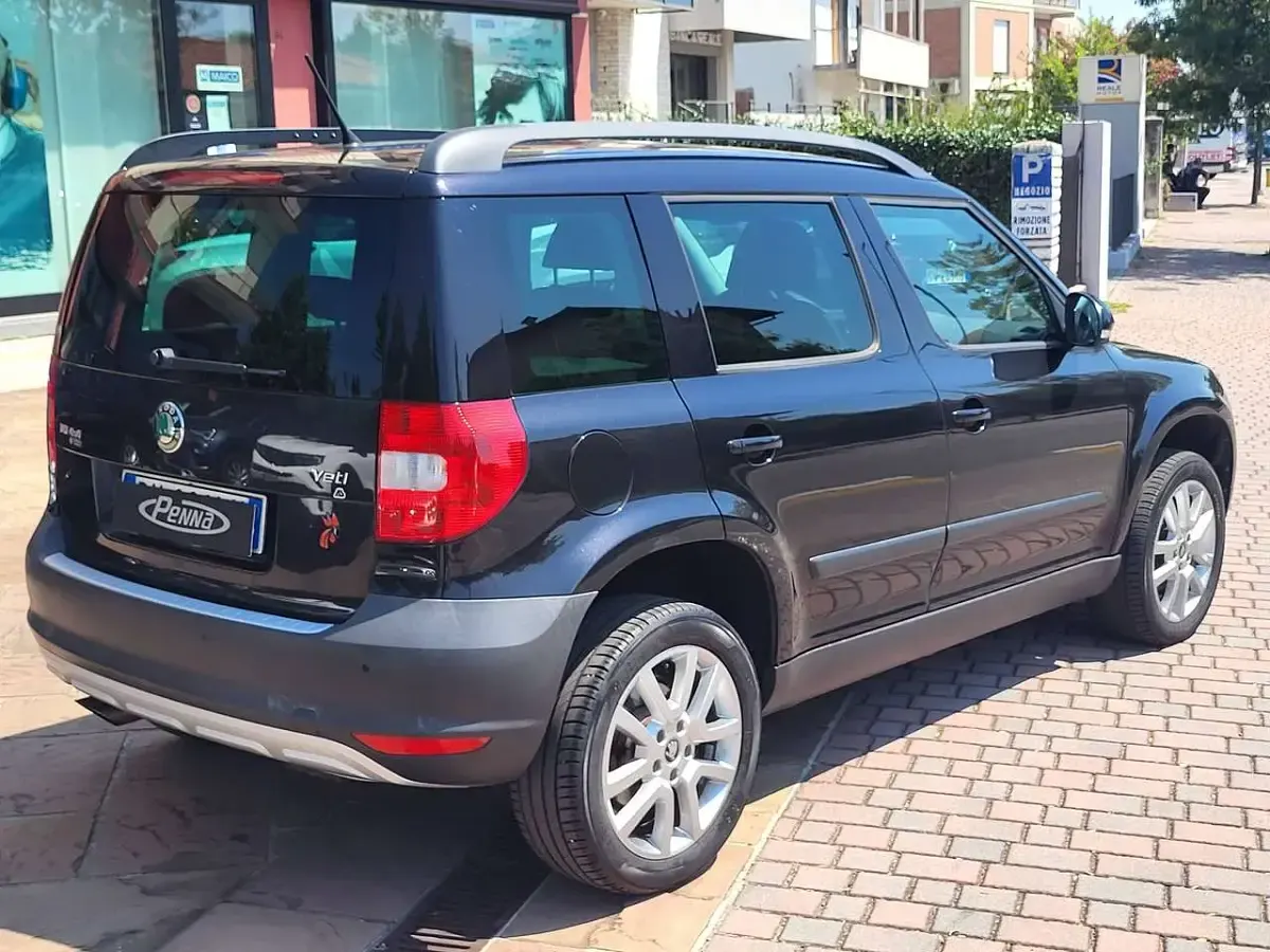 Usata Skoda Yeti Experience 140 CV (102 kW) 2009 Nero tulipano perlato SUV