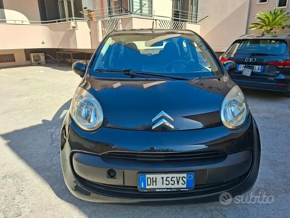 Usata Citroën C1 68 CV (50 kW) 2008 Nero Utilitaria