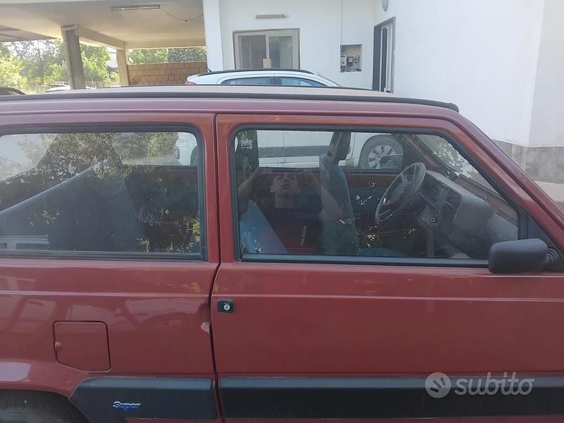 Usata Fiat Panda 34 CV (25 kW) 2003 Rosso Utilitaria