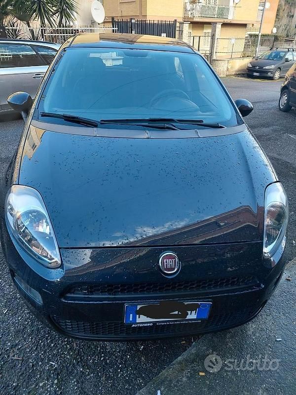 Usata Fiat Punto 2018 Nero Utilitaria