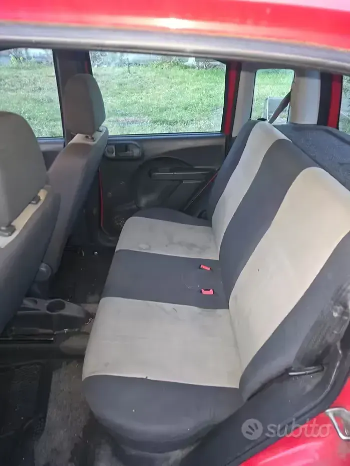 Usata Fiat Panda 2006 Rosso Utilitaria