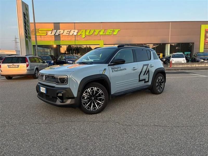 Nuova Renault 4 E-Tech Iconic 110 kW (150 CV) 2025 Azzurro SUV