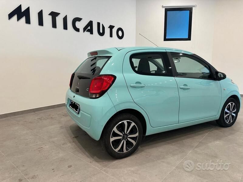 Usata Citroën C1 Shine 72 CV (52 kW) 2019 Blu Utilitaria