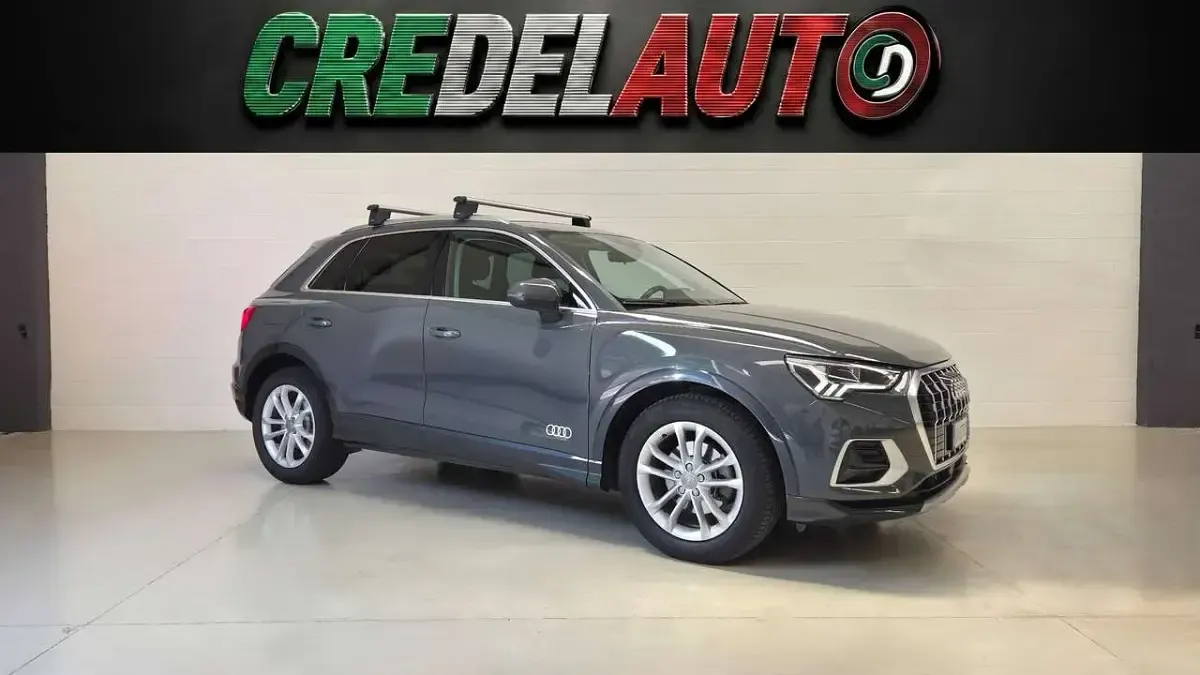 Usata Audi Q3 Advanced 150 CV (110 kW) 2018 Grigio daytona SUV