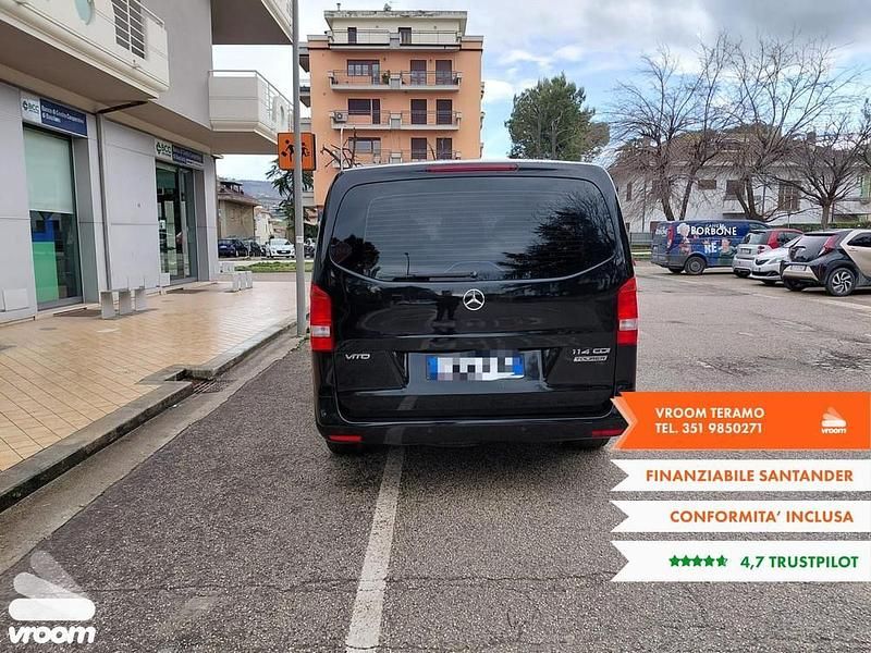 Usata Mercedes Vito 136 CV (100 kW) 2017 Nero Furgone