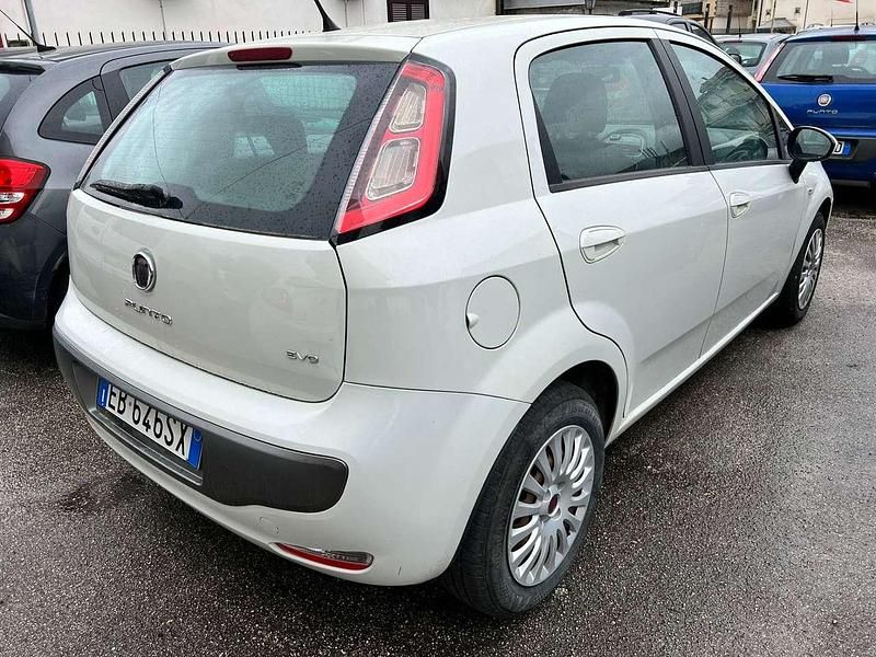 Usata Fiat Punto Evo Dynamic 95 CV (69 kW) 2010 Bianco Utilitaria