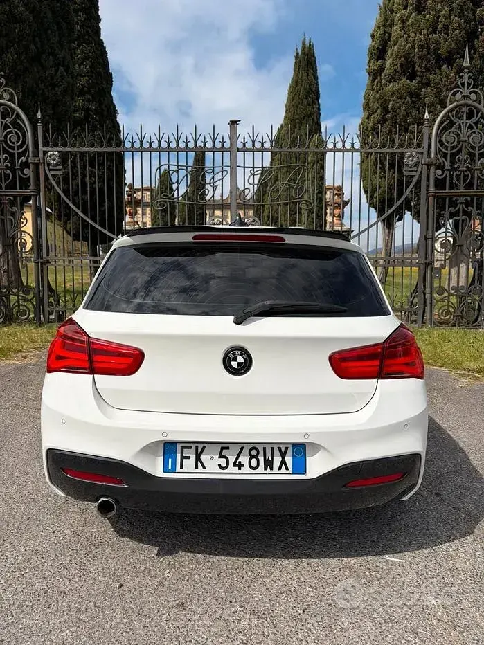 Usata BMW 116 M Sport 116 CV (85 kW) 2017 Bianco Utilitaria