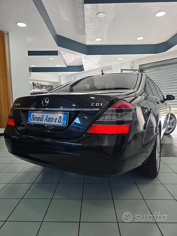 Usata Mercedes S280 Avantgarde 235 CV (172 kW) 2007 Nero Berlina