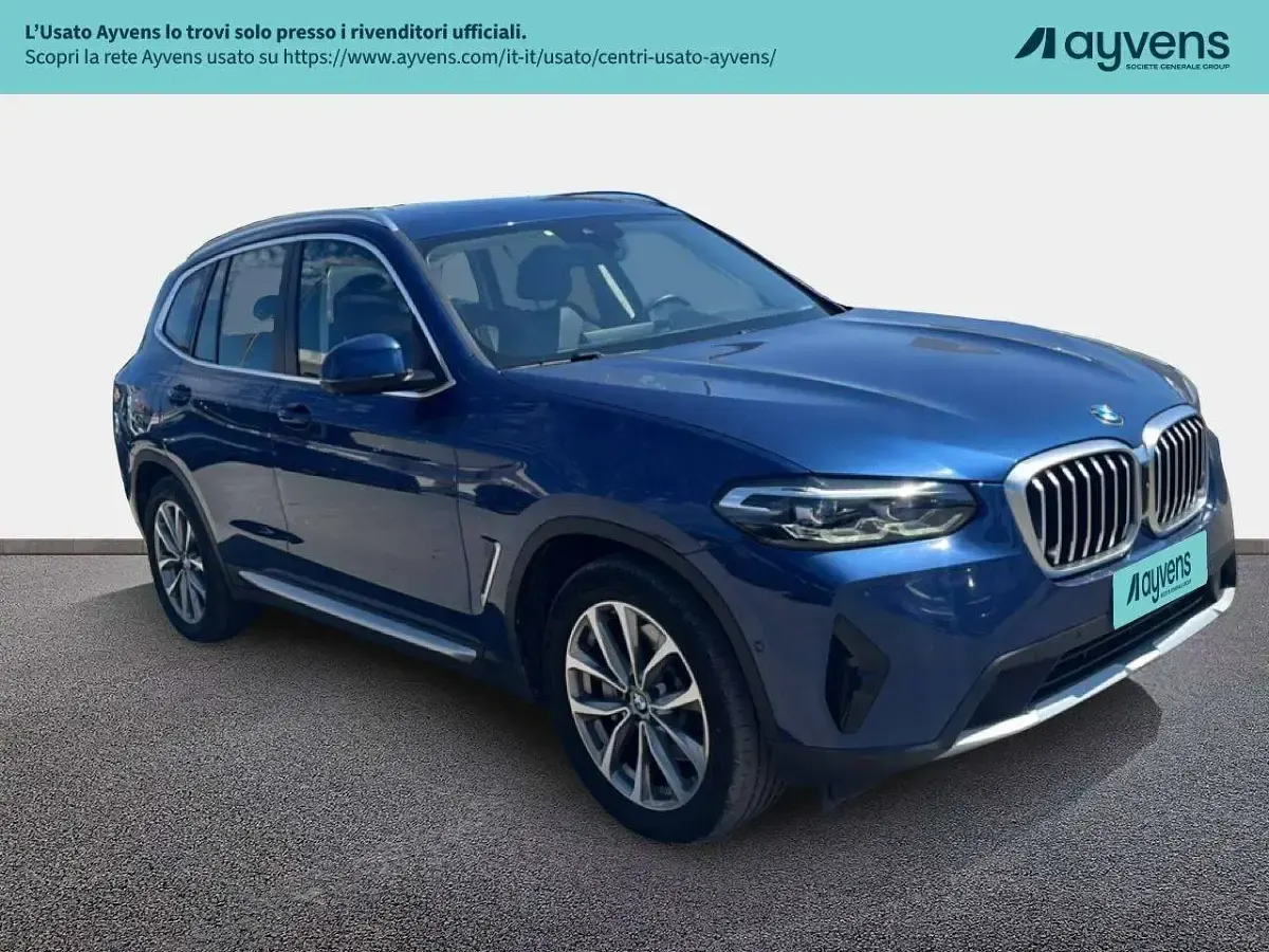 Usata BMW X3 249 CV (183 kW) 2023 Phytonic blue SUV