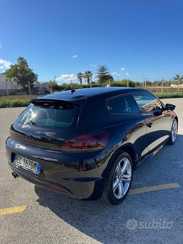 Usata VW Scirocco R-line 170 CV (125 kW) 2010 Nero Coupé