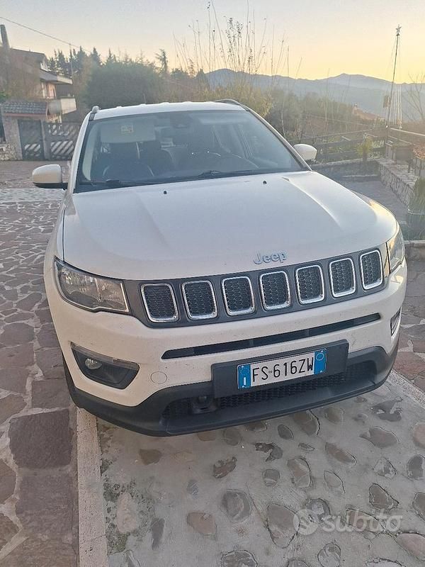 Usata Jeep Compass Longitude 140 CV (102 kW) 2018 Bianco SUV