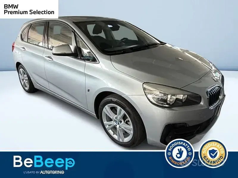 Usata BMW 225 Active Tourer iPerformance 136 CV (100 kW) 2018 Grigio Monovolume